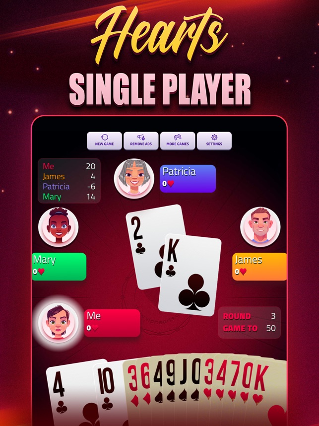 Hearts (Offline Multiplayer Card Game) - APK Download for Android