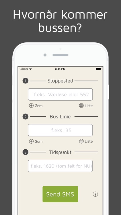 Hvornår kommer bussen?