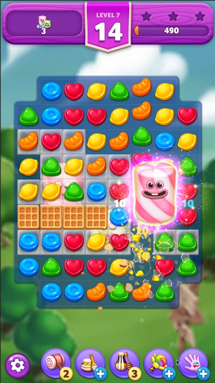 Lollipop2 & Marshmallow Match3 screenshot-4