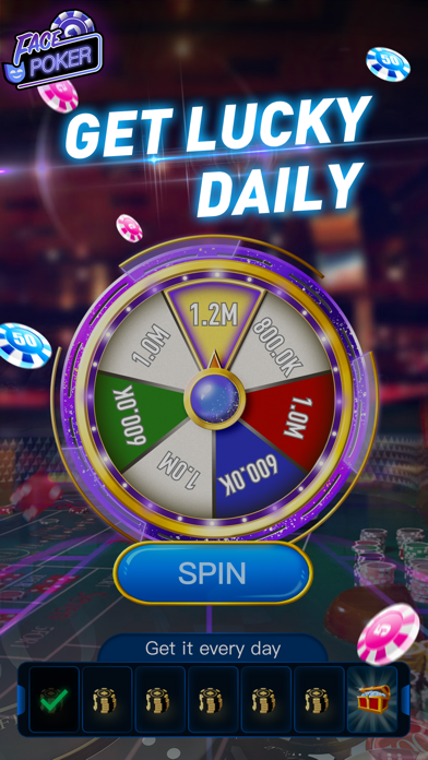 Face Poker - Live Texas Holdem Screenshot