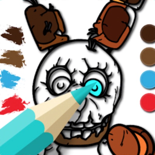 Security coloring breach Icon