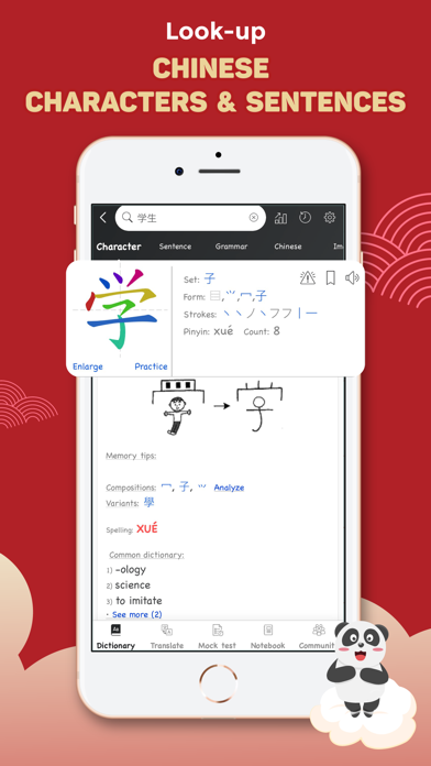 Hanzii Chinese Dictionary Screenshot