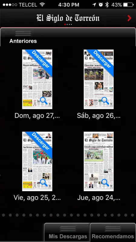 El Siglo de Torreón digital screenshot 2 of 4