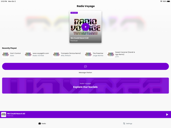 Screenshot #4 pour Radio Voyage