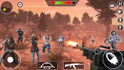 Dead Zombie Gun Shooting Games Screenshot