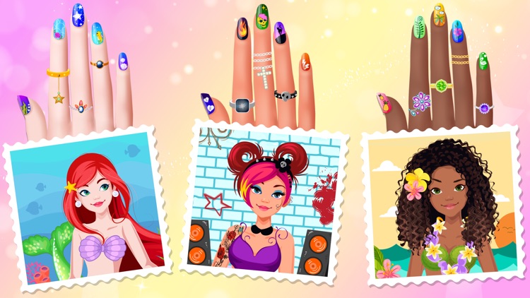 Nail Salon game for girls screenshot-4