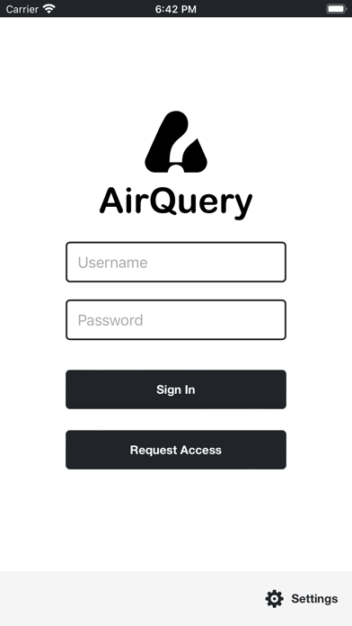 AirQuery Screenshot