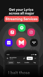 musixmatch pro for artists iphone screenshot 1