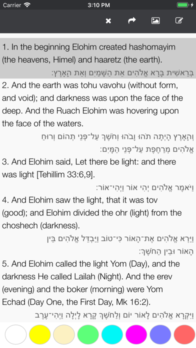 Hebrew Bible Now - Tanakh Screenshot