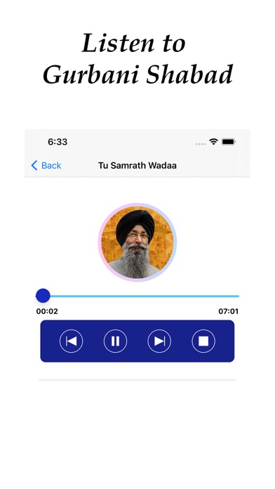 Shabad Gurbani App Screenshot
