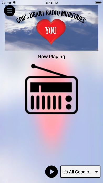 Gods Heart Radio Screenshot