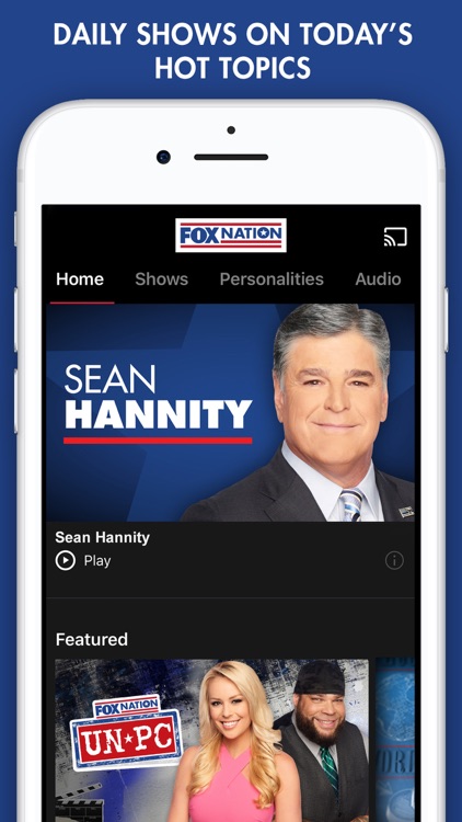 Fox Nation: Opinion Done Right screenshot-0