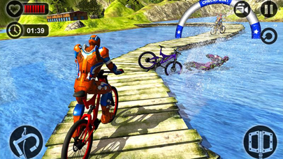 Superhero BMX Bicycle Stunts Screenshot