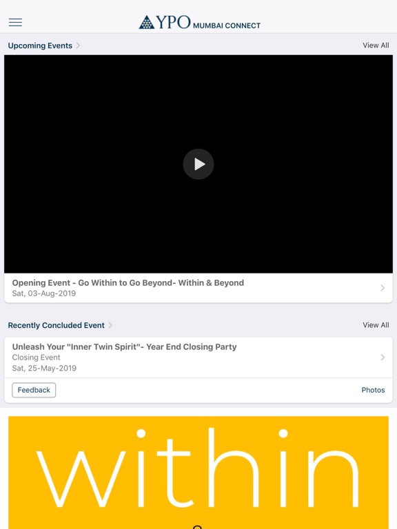 Screenshot #5 pour YPO Mumbai Connect