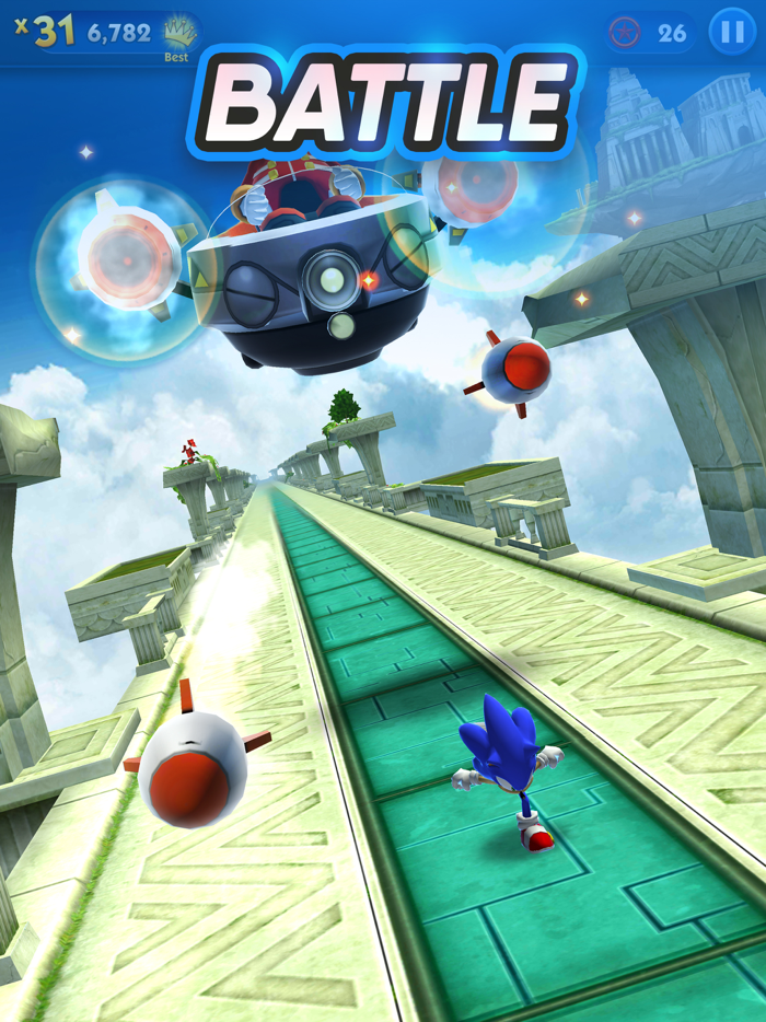 Sonic Dash Endless Runner Game