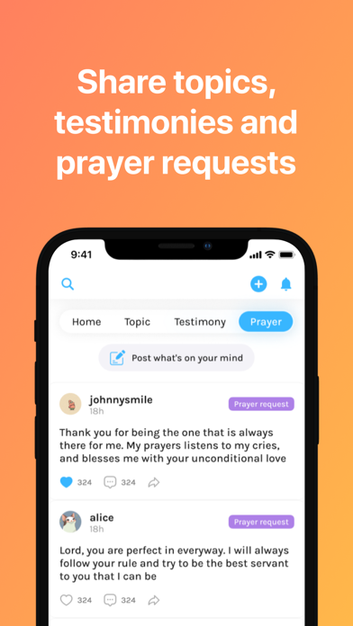theWell Christian Social Media Screenshot