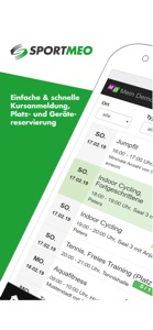SPORTMEO Kursverwaltung & mehr screenshot #1 for iPhone