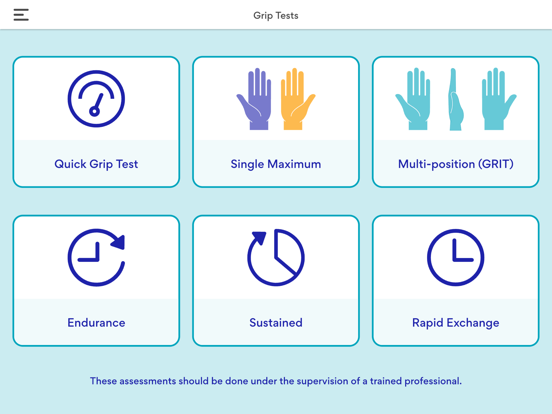 GripAble iPad screenshot 6 - Medical app
