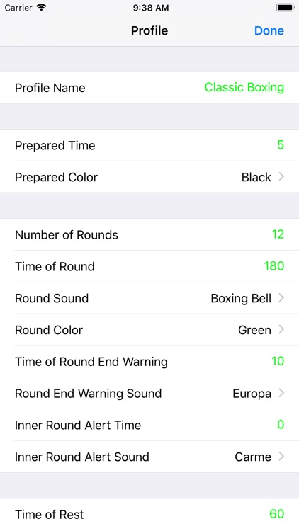 Boxing Interval Timer screenshot-3