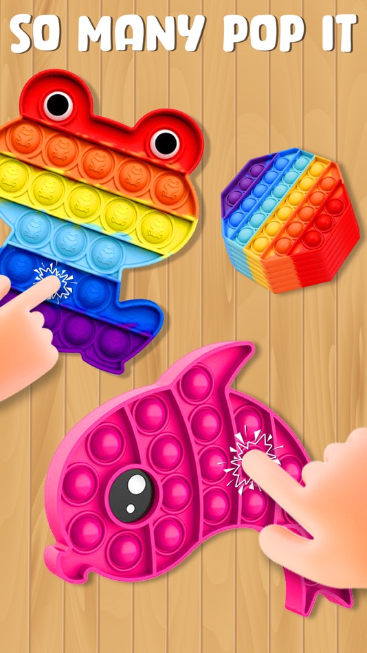 #4. Fidget Trading – Pop it Bubble (iOS) Av: Usman Ali