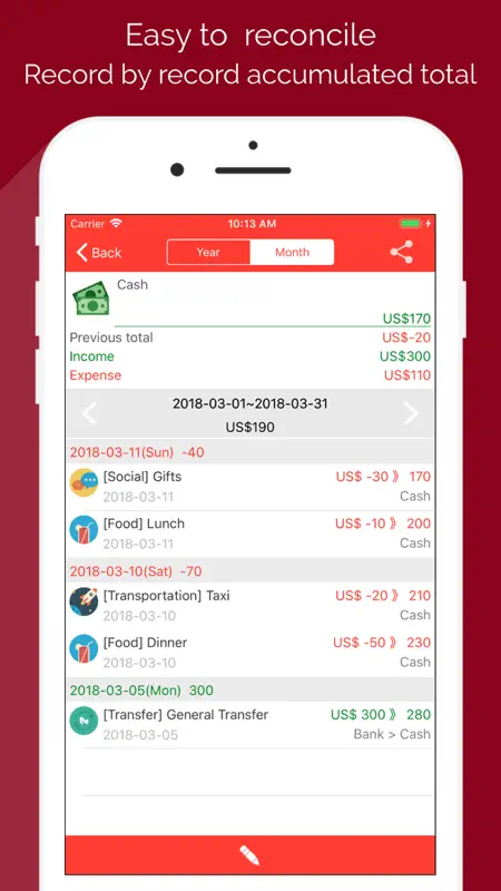 AndroMoney screenshot 4 of 8