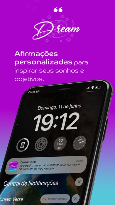 Dreamverse: Afirmações Diárias Screenshot