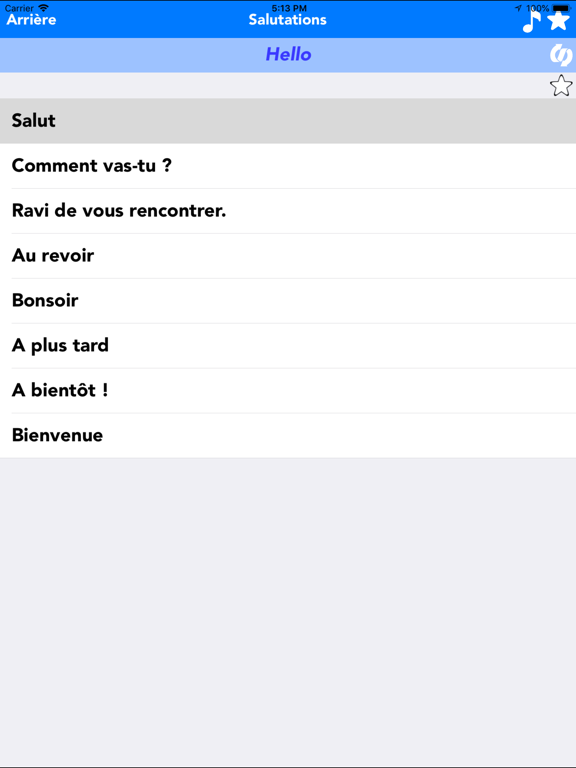 French To English Translate iPad screenshot 4 - Travel app