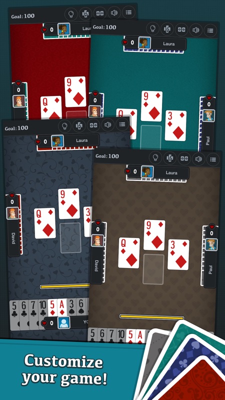 Hearts Jogatina: Card Game screenshot 3