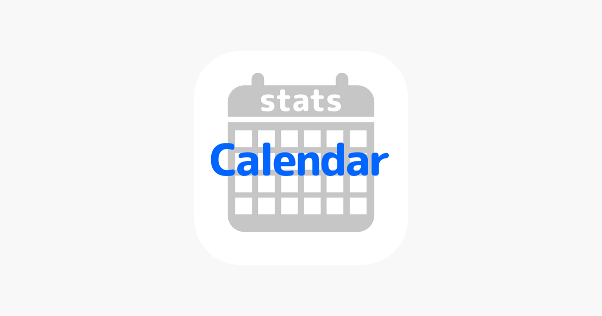  Stats Calendar On The App Store