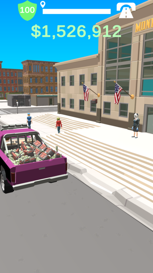 #1. Heist Getaway (iOS) 由: Henrique Silva