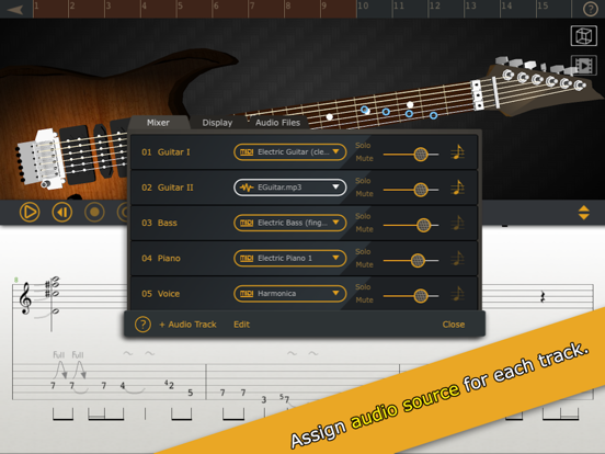 Screenshot #2 for Mulody - Guitar Tab Player