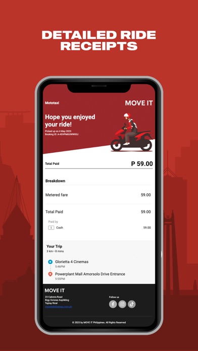 Move It Now - Book Moto Taxi Screenshot