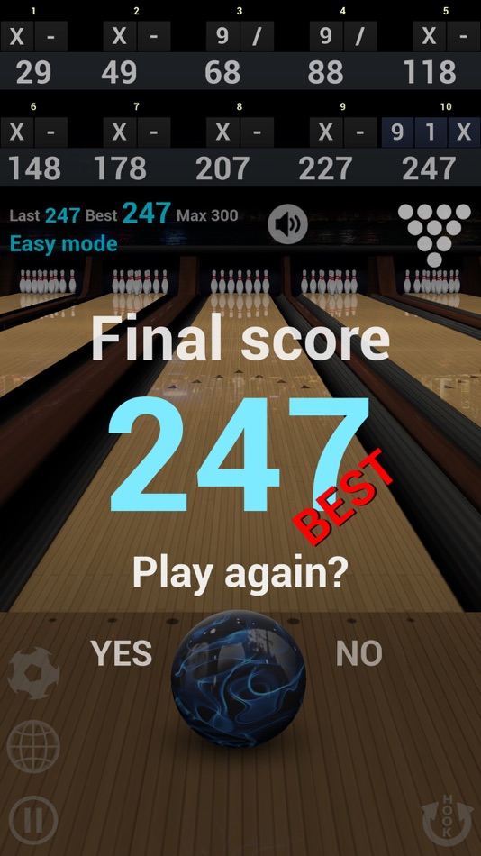 #5. Bowling Sim (iOS) By: Dmitriy Rytikov