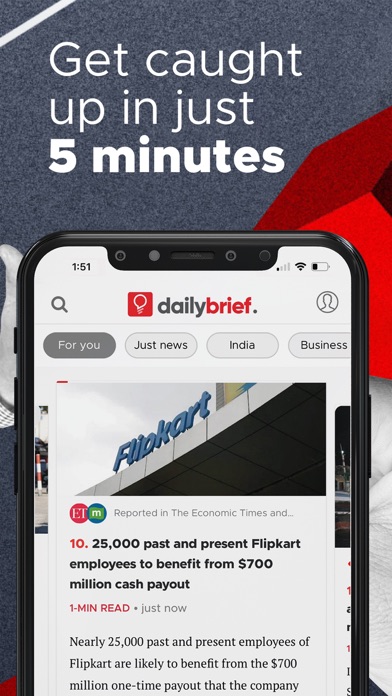 DailyBrief - News Briefings Screenshot