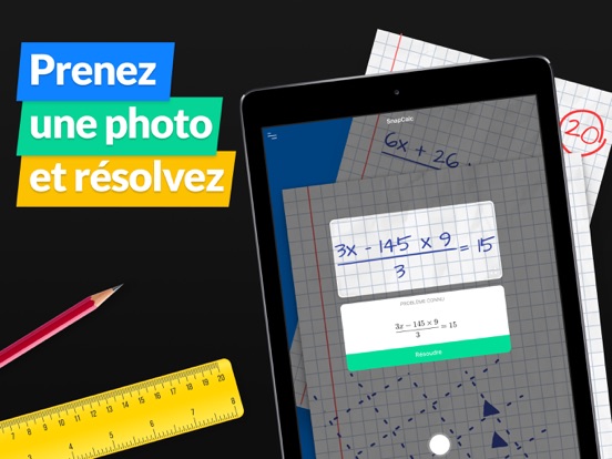 Screenshot #6 pour SnapCalc - Aide aux devoirs