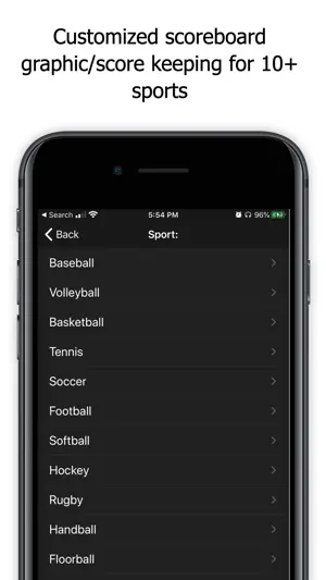 SeasonCast: Live Stream Sports screenshot 5