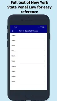 ny penal law 2024 pro iphone screenshot 4