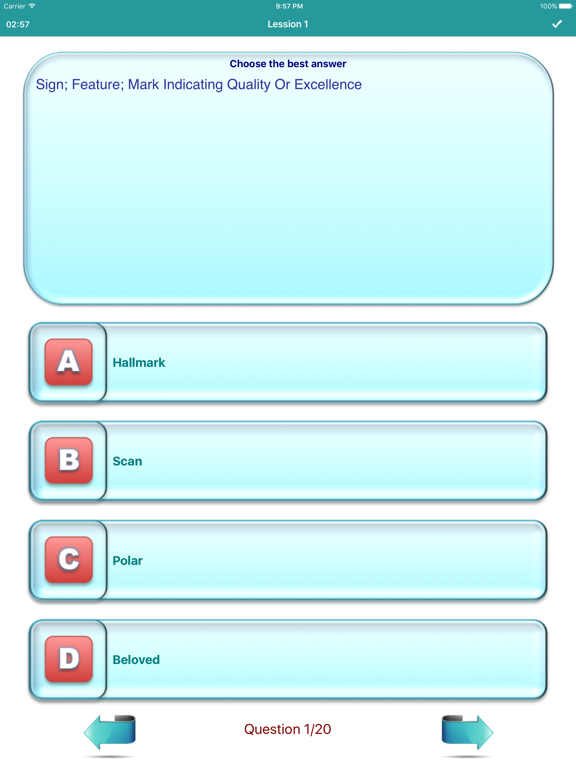 Screenshot #4 pour IELTS 4000 Academic Words Pro