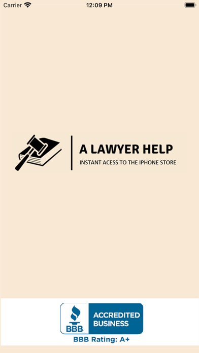 A Lawyer Help Injury App Screenshot