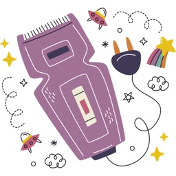 The Cut Your Hair stickers