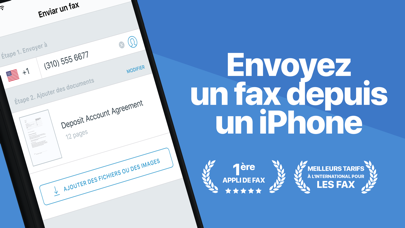 Screenshot #1 pour FAX: Envoyer avec iPhone