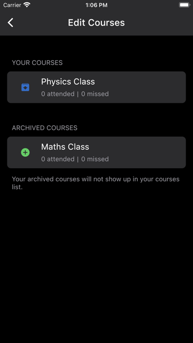 Attendy: Attendance Tracker Screenshot