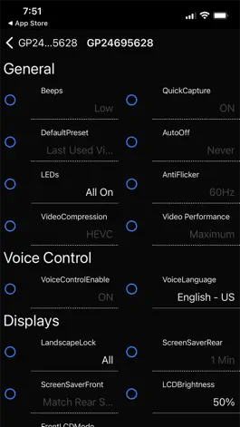 Game screenshot RSR BLE Remote for GoPro apk