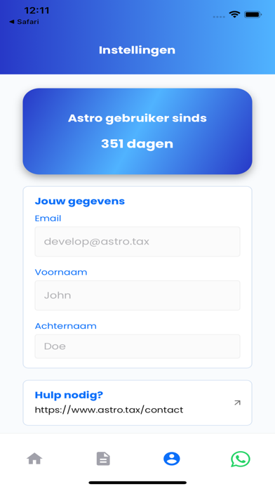 Astro Tax Screenshot