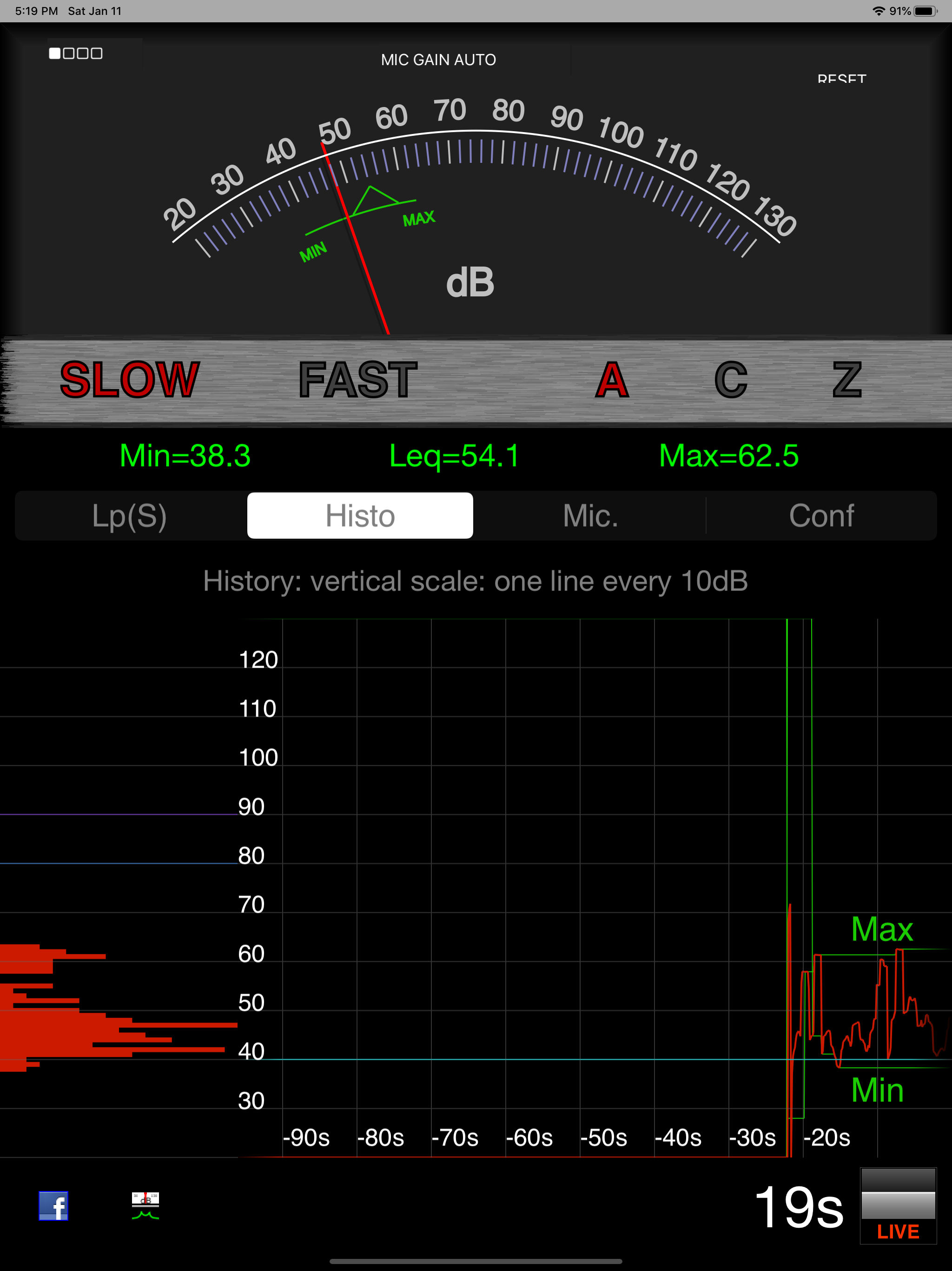 logSPL screenshot 6
