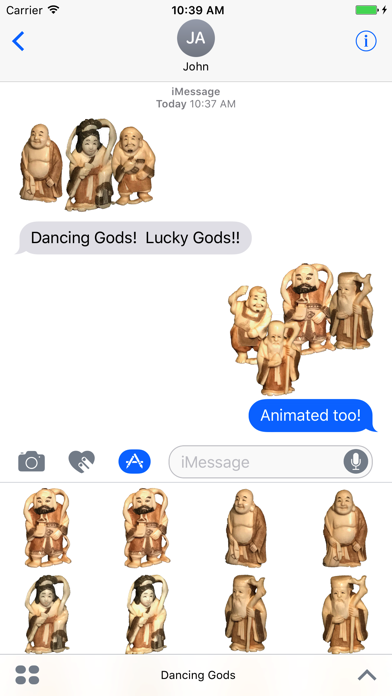 Dancing Lucky Gods Screenshot