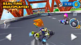 boom karts multiplayer racing iphone screenshot 1