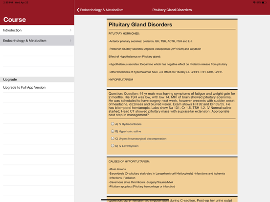 Screenshot #6 pour IMedicine Review Course (Lite)