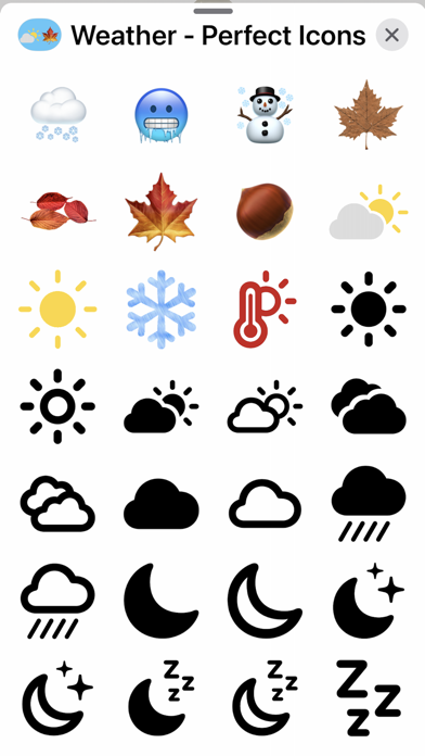 Weather - Perfect Icons Screenshot