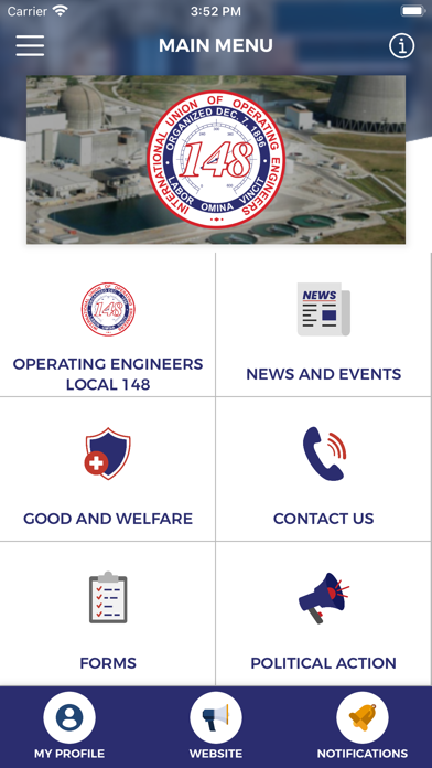 IUOE Local 148 Screenshot